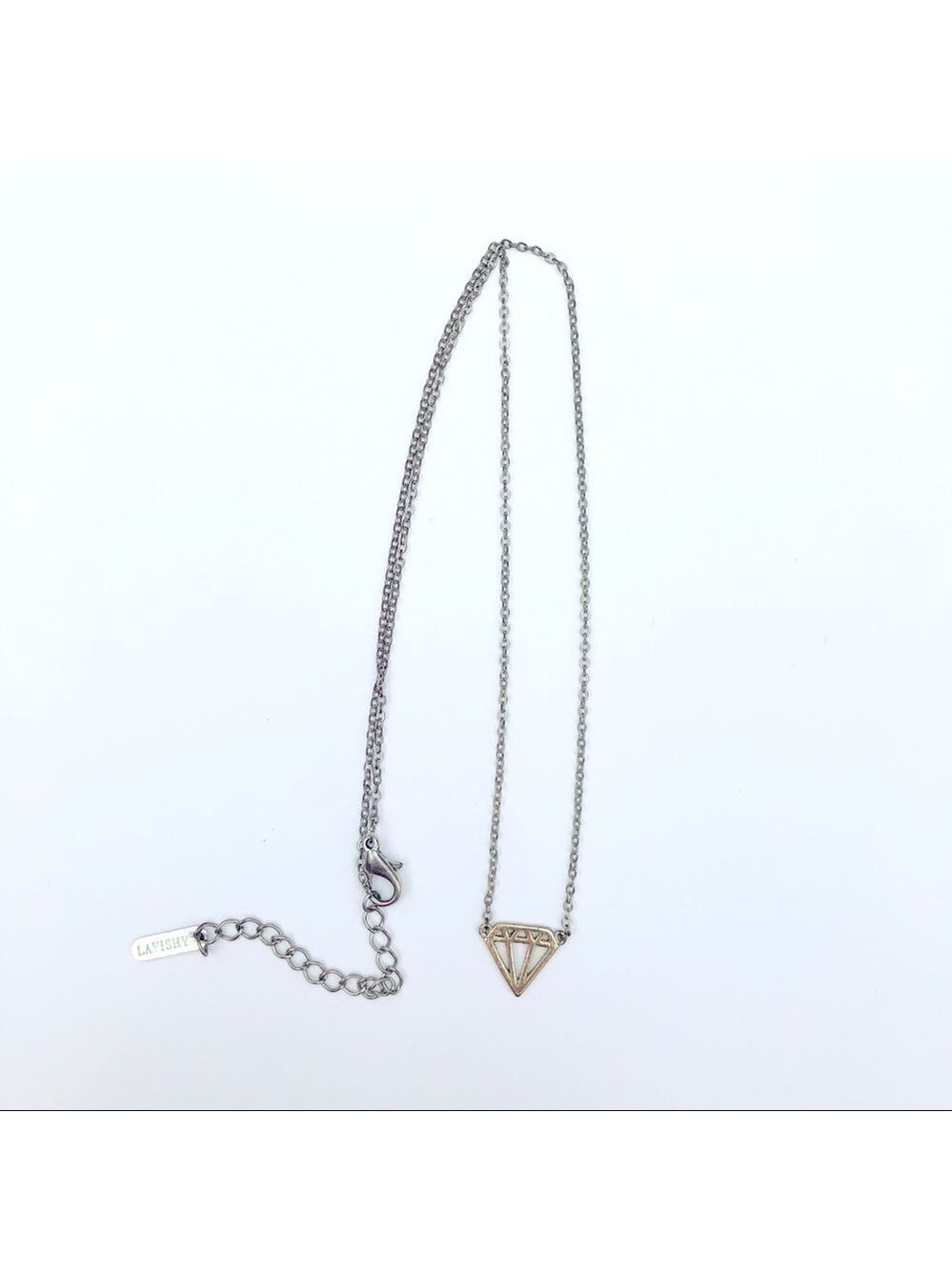 𝅺Diamond shape Pendant Necklace